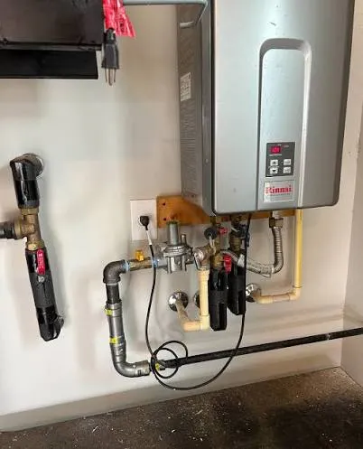 Water heater installation of a new unit in a Lancaster, PA home
