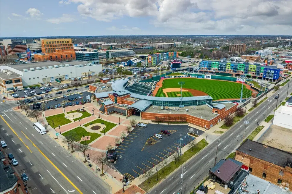 Clipper Magazine Stadium in the Stadium District of Lancaster, PA