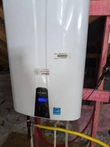 Tankless water heater error code troubleshooting in Lancaster, PA